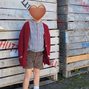 Nanos corduroy brown short pants